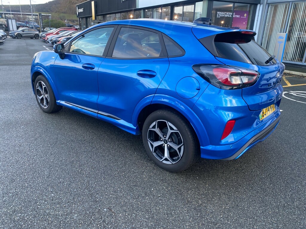 Ford Puma 1.0 Ecoboost Hybrid Mhev St-line Dct BJ74NVA Blue #6