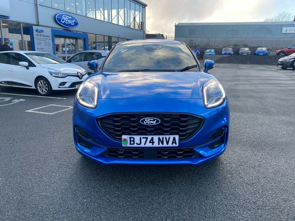 Ford Puma 1.0 Ecoboost Hybrid Mhev St-line Dct BJ74NVA Blue #2