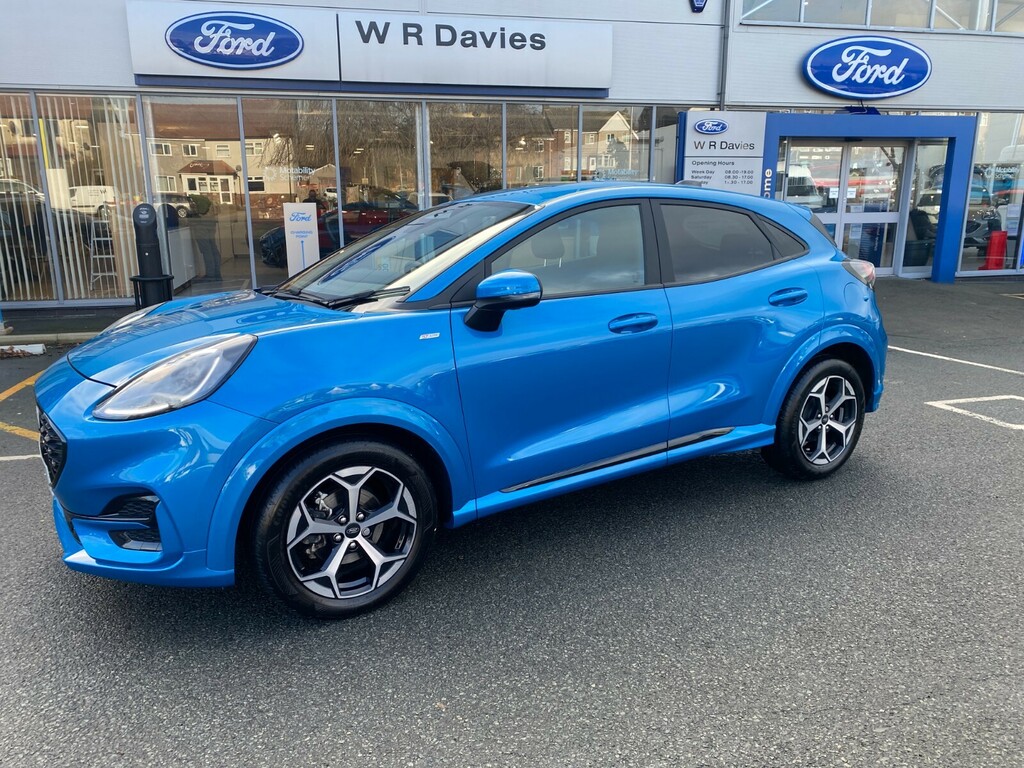 Ford Puma 1.0 Ecoboost Hybrid Mhev St-line Dct WR25ABZ Blue #4