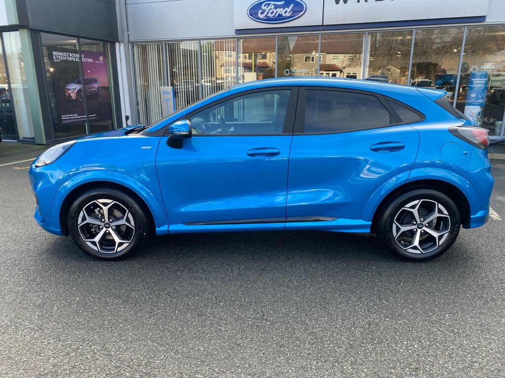 Ford Puma 1.0 Ecoboost Hybrid Mhev St-line Dct WR25ABZ Blue #5