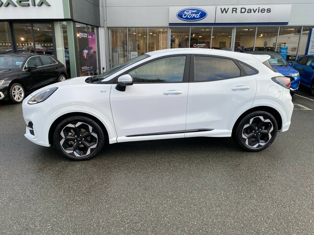 Ford Puma 1.0 Ecoboost Hybrid Mhev 155 St-line X Dct WN25FPV White #5