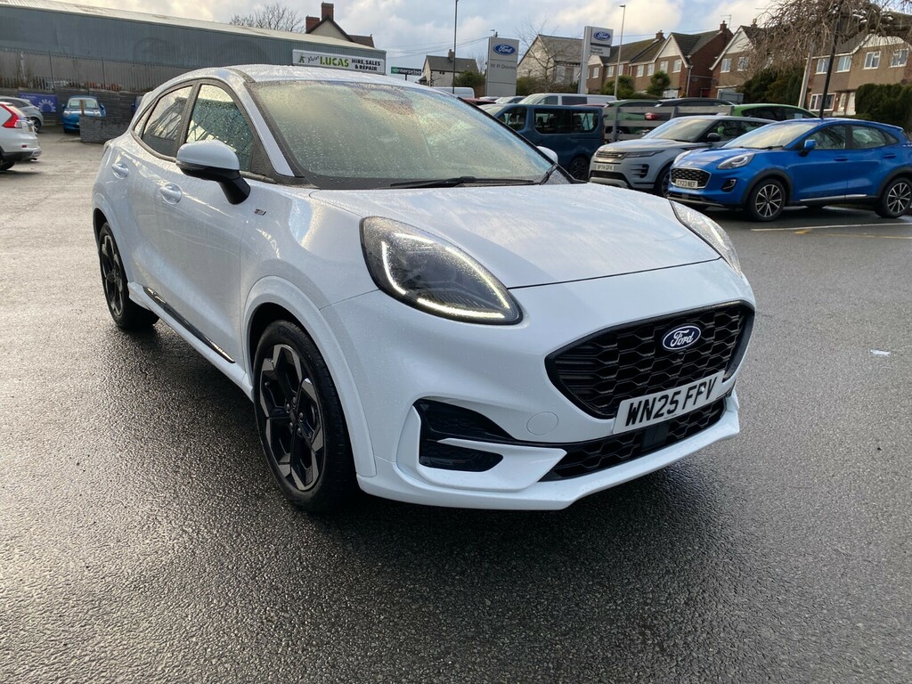 Ford Puma 1.0 Ecoboost Hybrid Mhev 155 St-line X Dct White