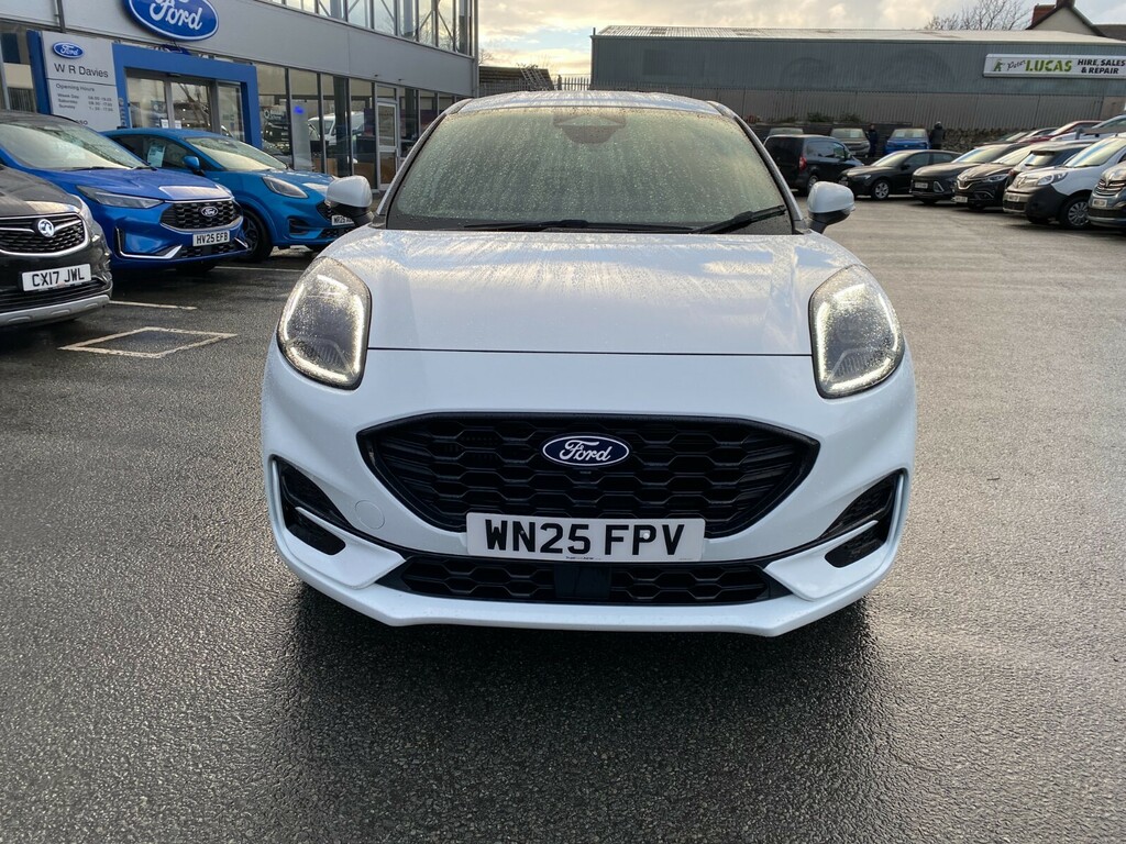 Ford Puma 1.0 Ecoboost Hybrid Mhev 155 St-line X Dct WN25FPV White #2
