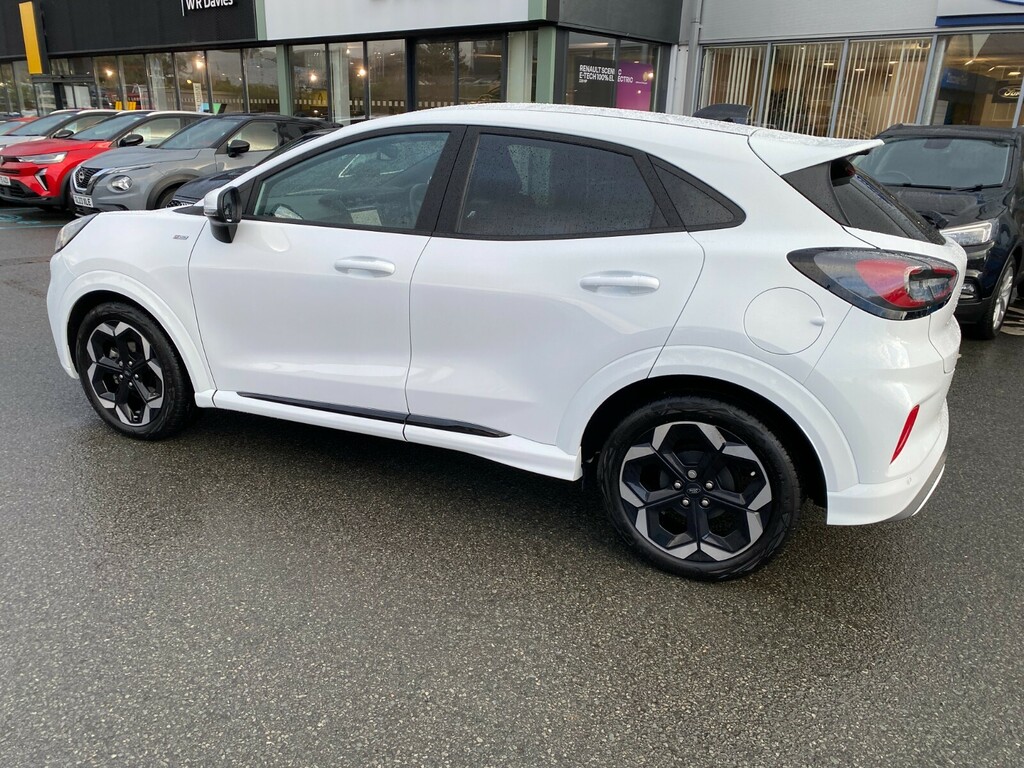 Ford Puma 1.0 Ecoboost Hybrid Mhev 155 St-line X Dct WN25FPV White #6