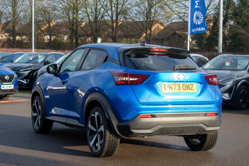 Nissan Juke 1.0 Dig-t 114 Tekna DN73ONZ Blue #3