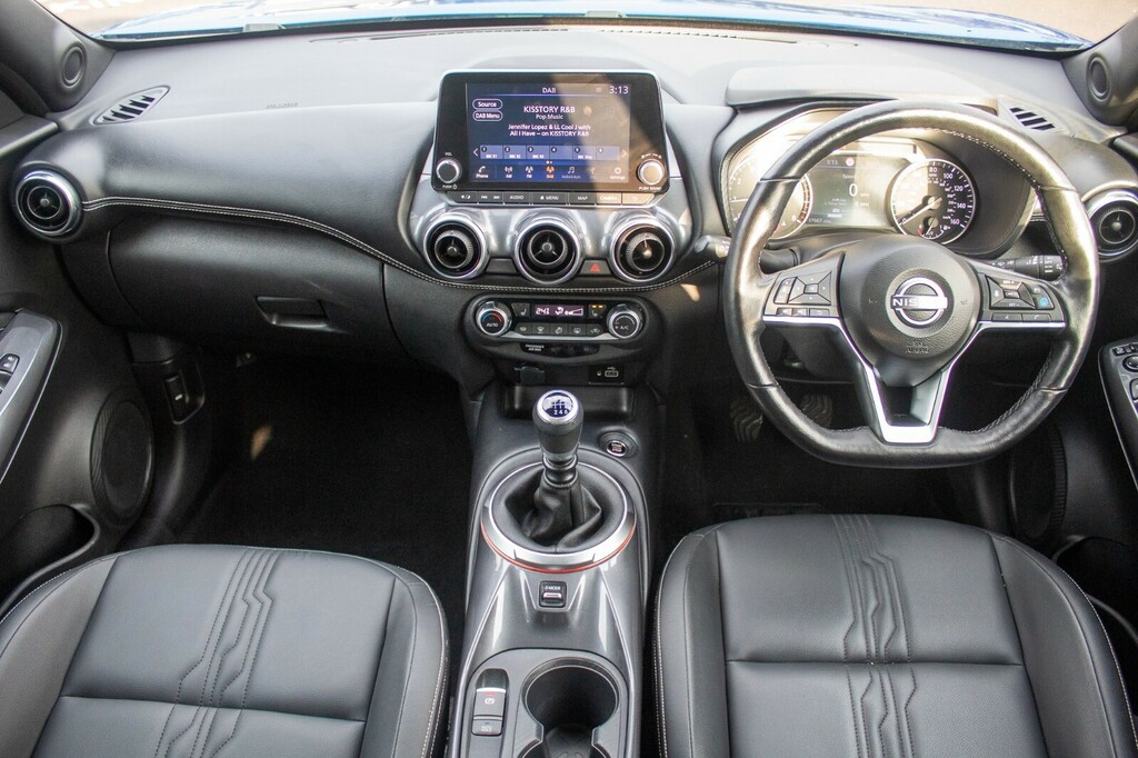 Nissan Juke 1.0 Dig-t 114 Tekna DN73ONZ Blue #2