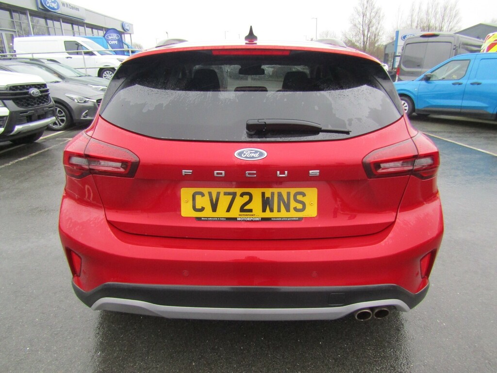Ford Focus 1.0T Ecoboost Active X Vignale CV72WNS Red #4