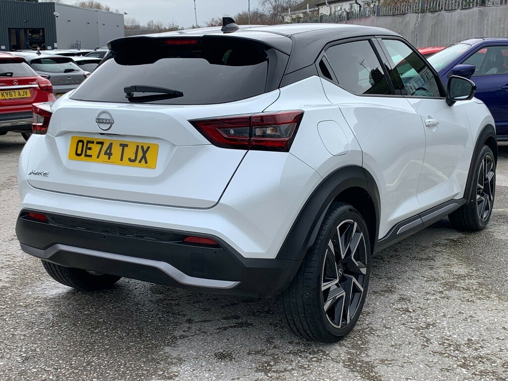Nissan Juke 1.0 Dig-t Tekna OE74TJX White #4