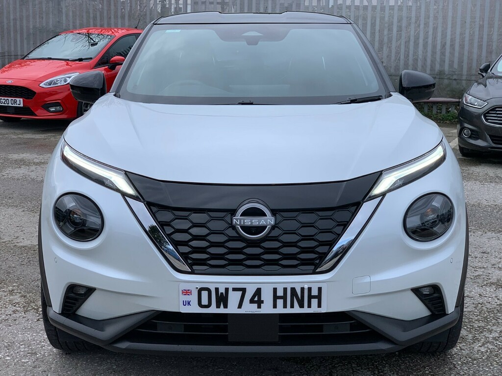 Nissan Juke 1.6 Hybrid Tekna OW74HNH White #5