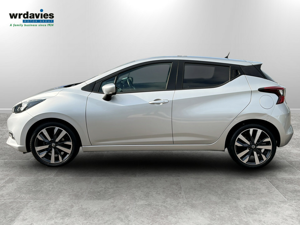 Nissan Micra 1.0 Ig-t 92 Tekna Silver #4