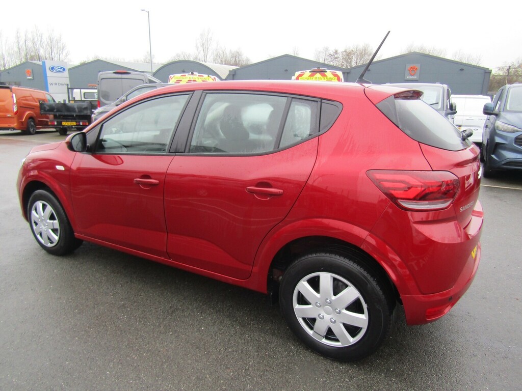 Dacia Sandero 1.0 Tce Bi-fuel Expression CY73DGF Red #5