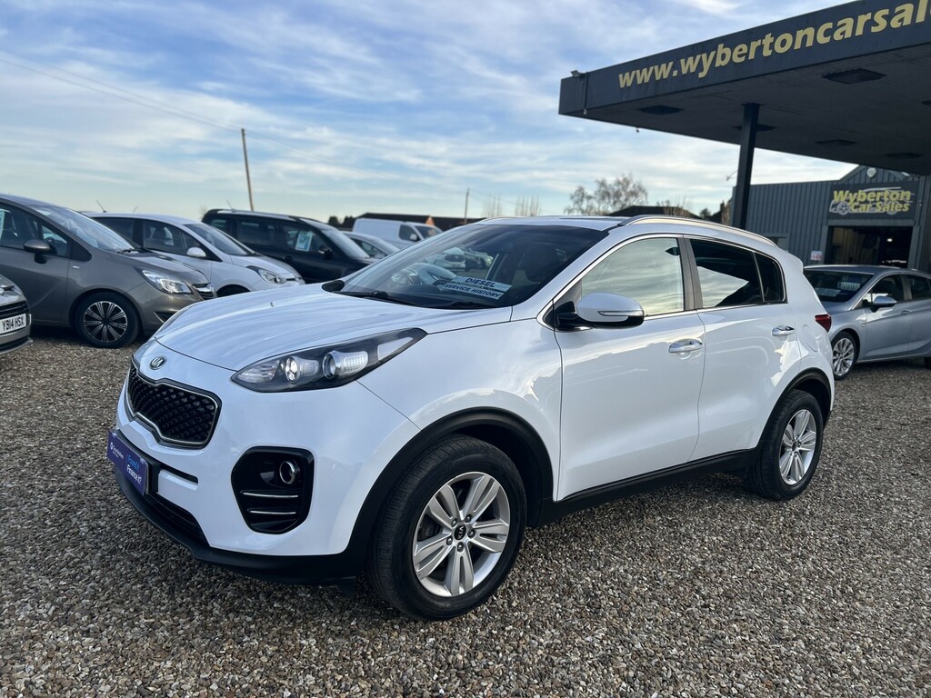 Kia Sportage Suv 1.7 Crdi 2 2018 SB18KWF White #3