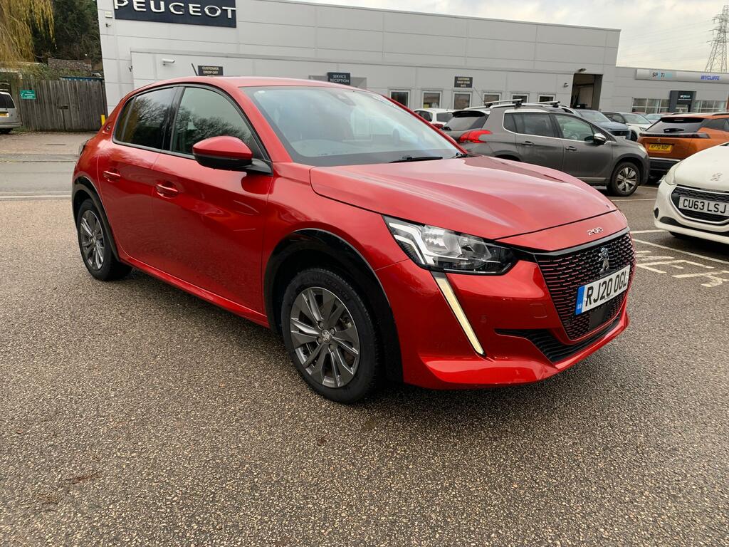 Peugeot e-208 Allure Red
