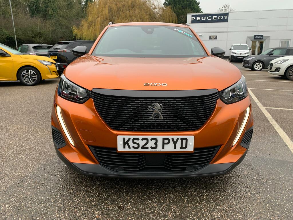 Peugeot 2008 Petrol KS23PYD Orange #2