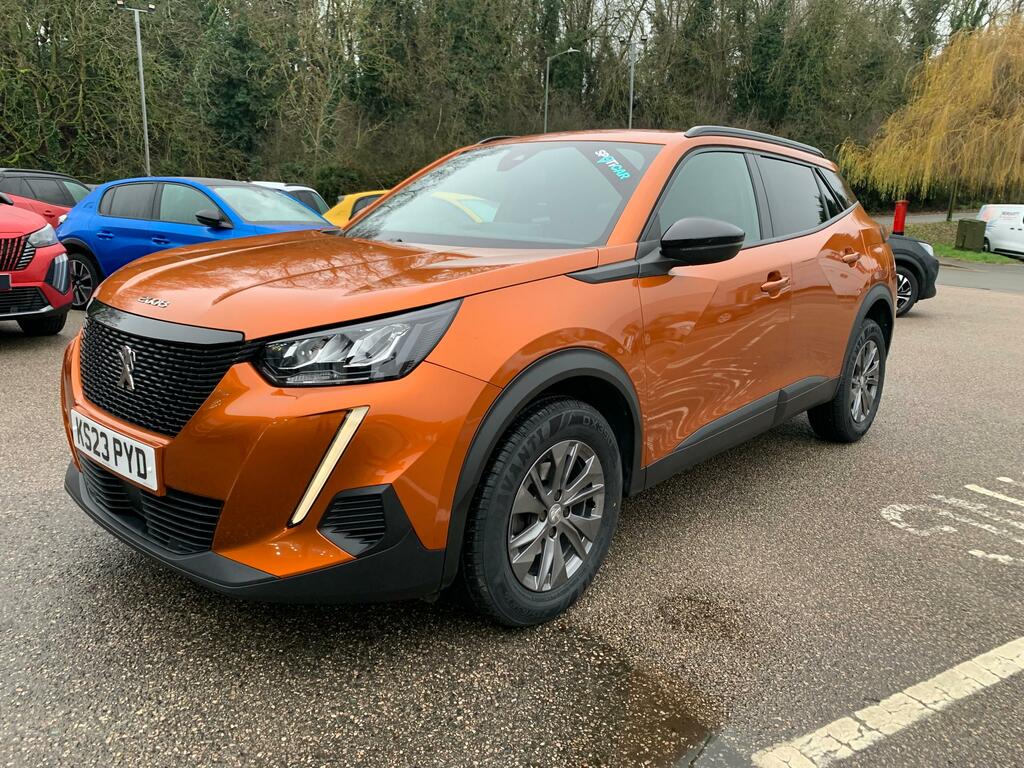 Peugeot 2008 Petrol KS23PYD Orange #3