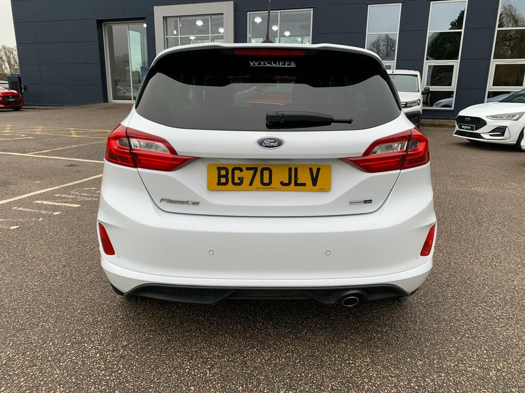 Ford Fiesta Petrol BG70JLV White #6