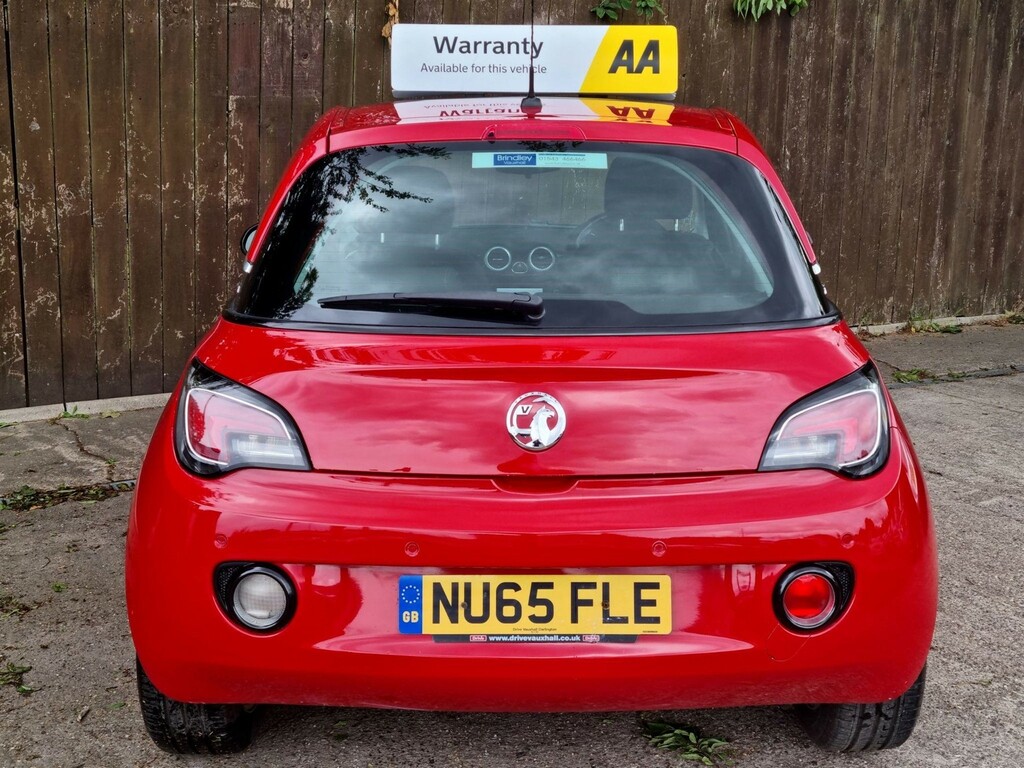 Vauxhall Adam 1.2I Glam Euro 6 NU65FLE Red #5