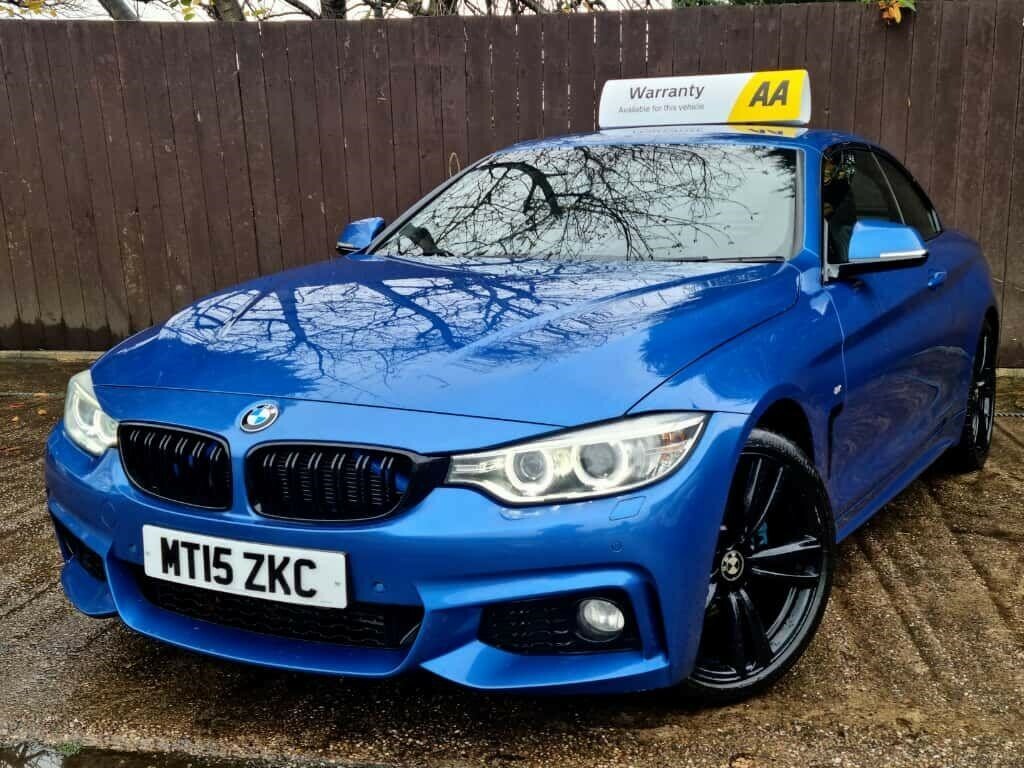 BMW 4 Series 2.0 M Sport Euro 6 Ss MT15ZKC Blue #3