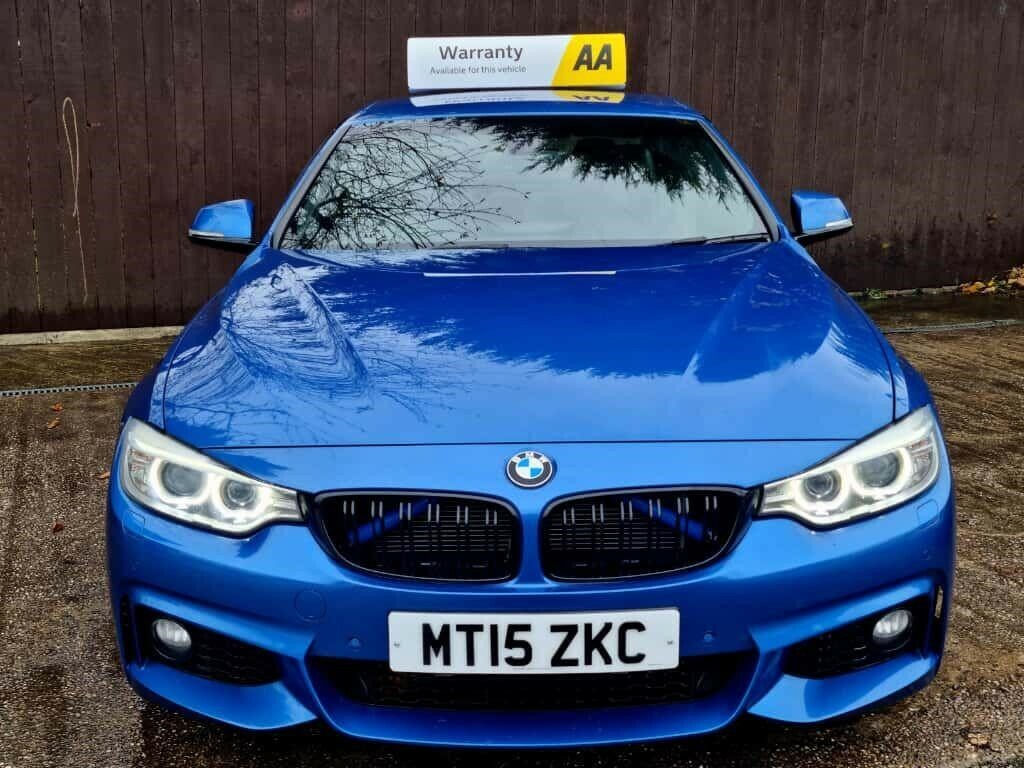 BMW 4 Series 2.0 M Sport Euro 6 Ss MT15ZKC Blue #2