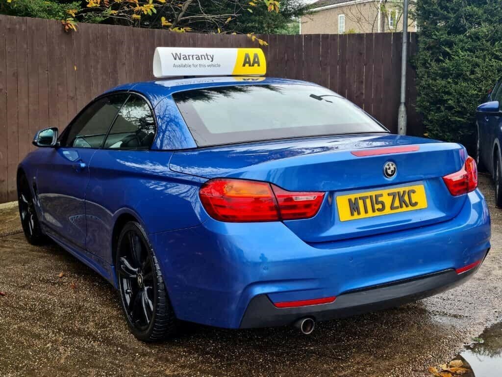 BMW 4 Series 2.0 M Sport Euro 6 Ss MT15ZKC Blue #5
