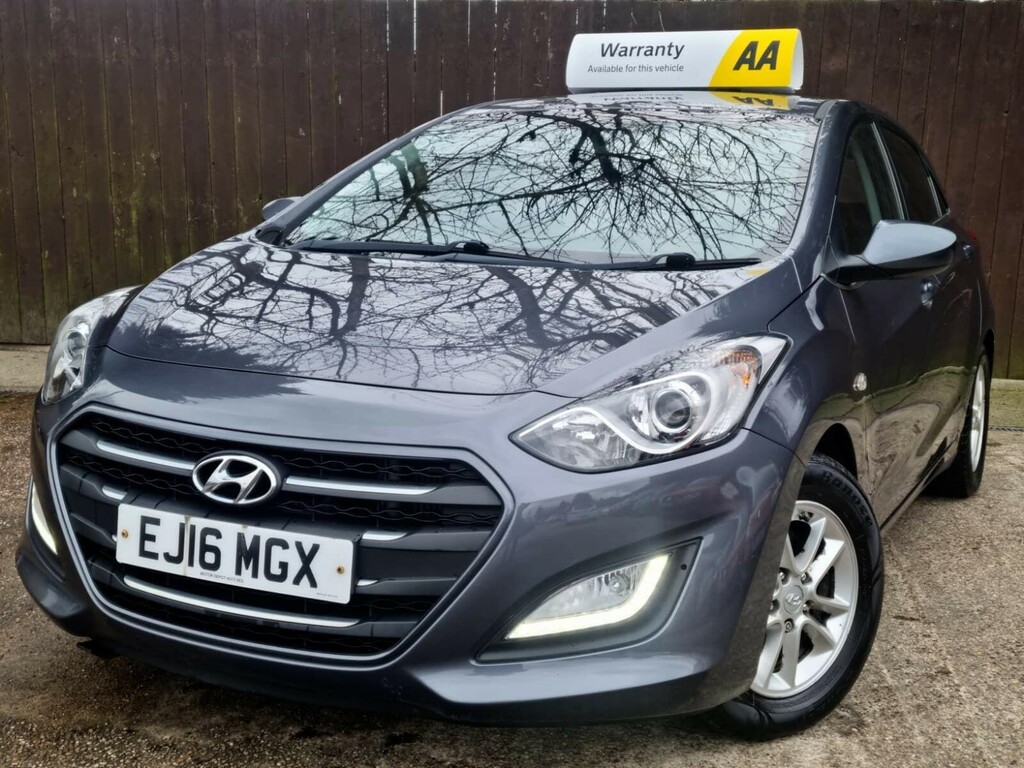 Hyundai I30 1.6 Crdi Blue Drive Se Euro 6 Ss EJ16MGX Grey #4