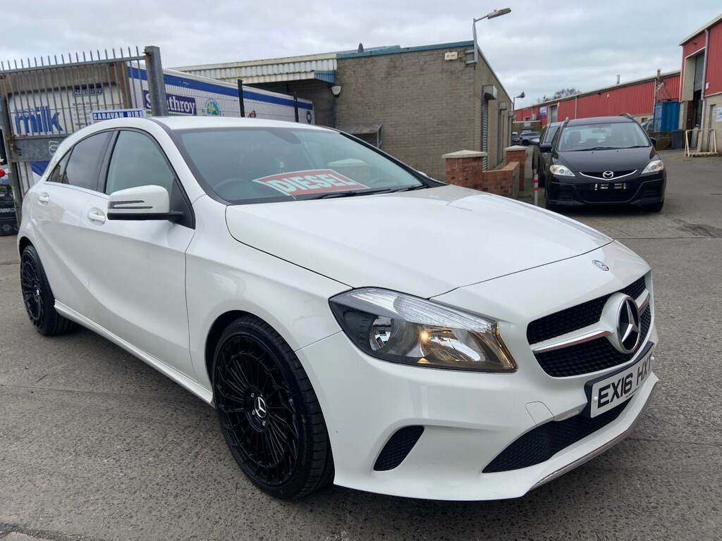 Mercedes-Benz A Class A180d Se White