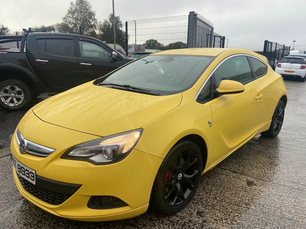 Vauxhall Astra GTC 2.0 Cdti 16V Sri RNZ8933 Yellow #3