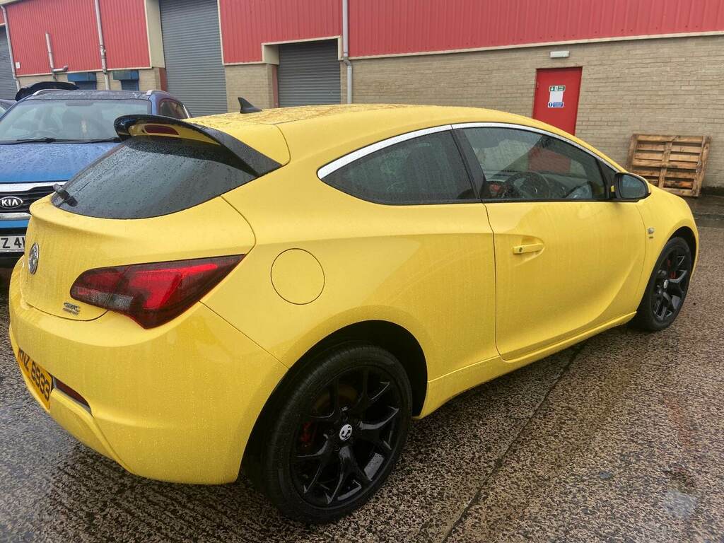 Vauxhall Astra GTC 2.0 Cdti 16V Sri RNZ8933 Yellow #5
