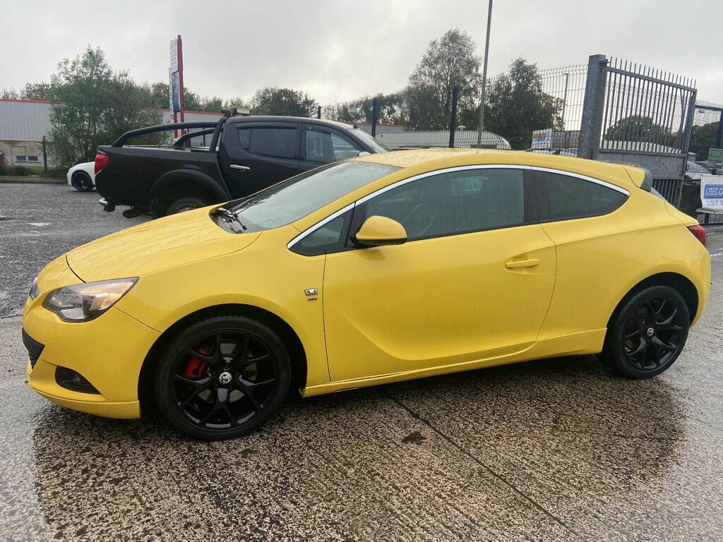 Vauxhall Astra GTC 2.0 Cdti 16V Sri RNZ8933 Yellow #6