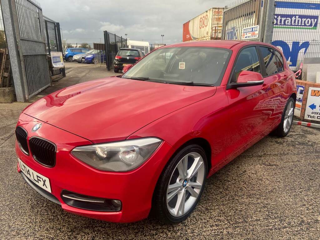 BMW 1 Series 120D Xdrive Sport LT14LFX Red #3