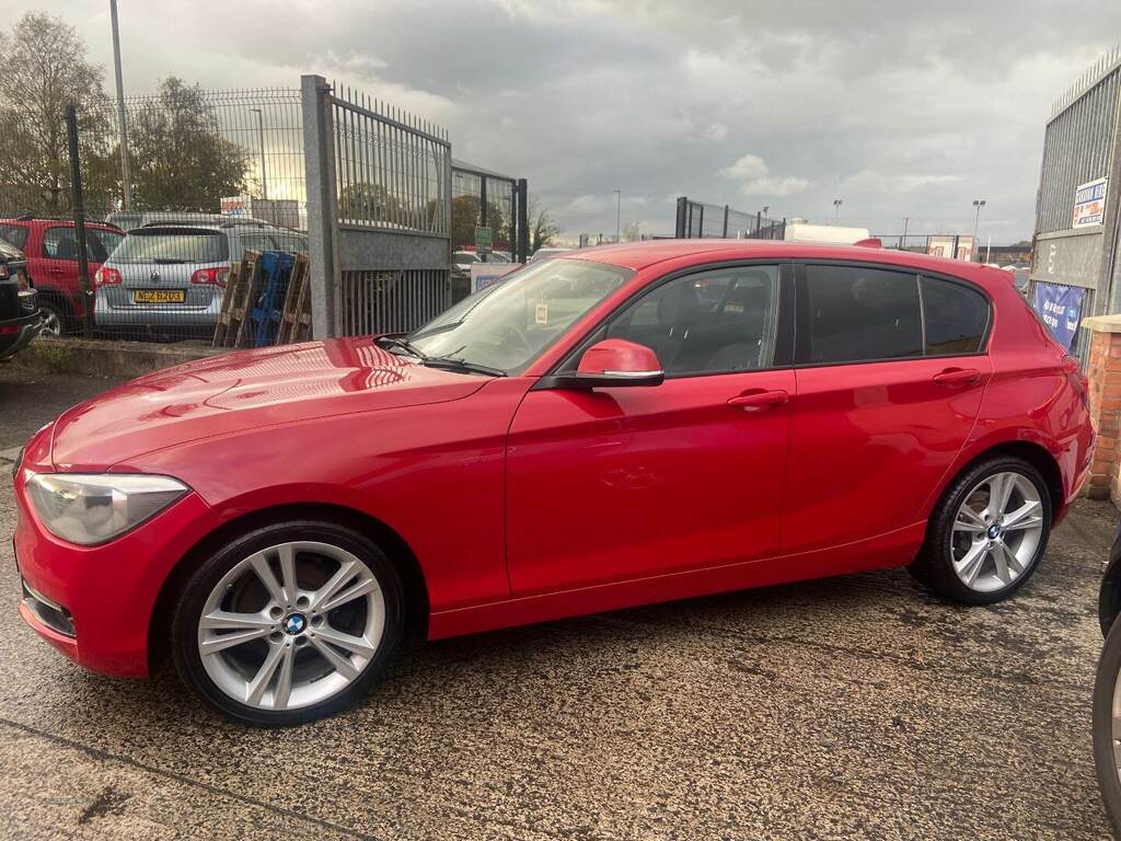 BMW 1 Series 120D Xdrive Sport LT14LFX Red #6