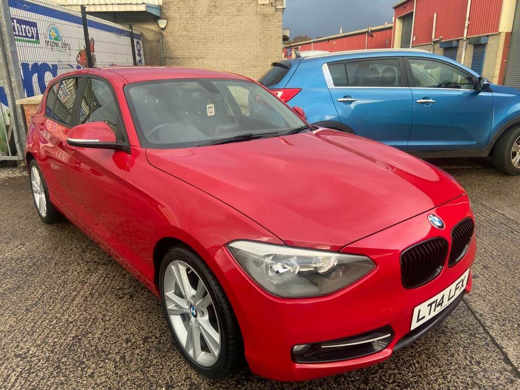 BMW 1 Series 120D Xdrive Sport Red