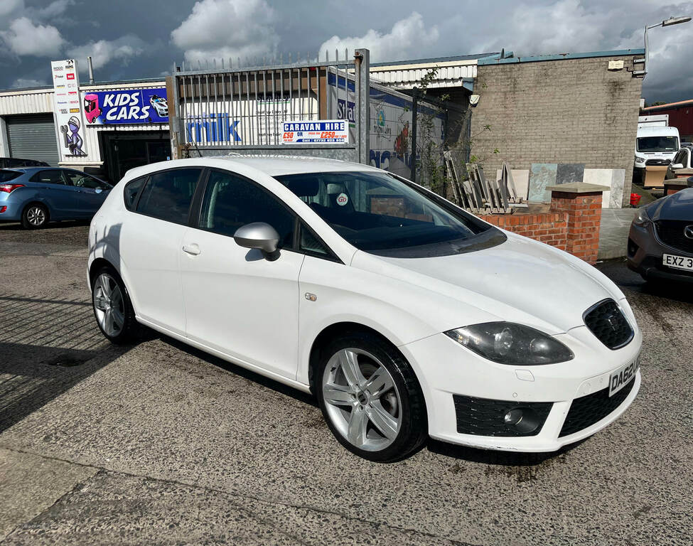 Seat Leon 2.0 Tdi Cr Fr White