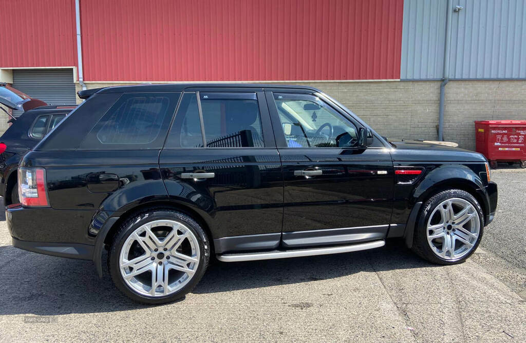 Land Rover Range Rover Sport 3.0 Tdv6 Hse Commandshift VNZ6414 Black #5
