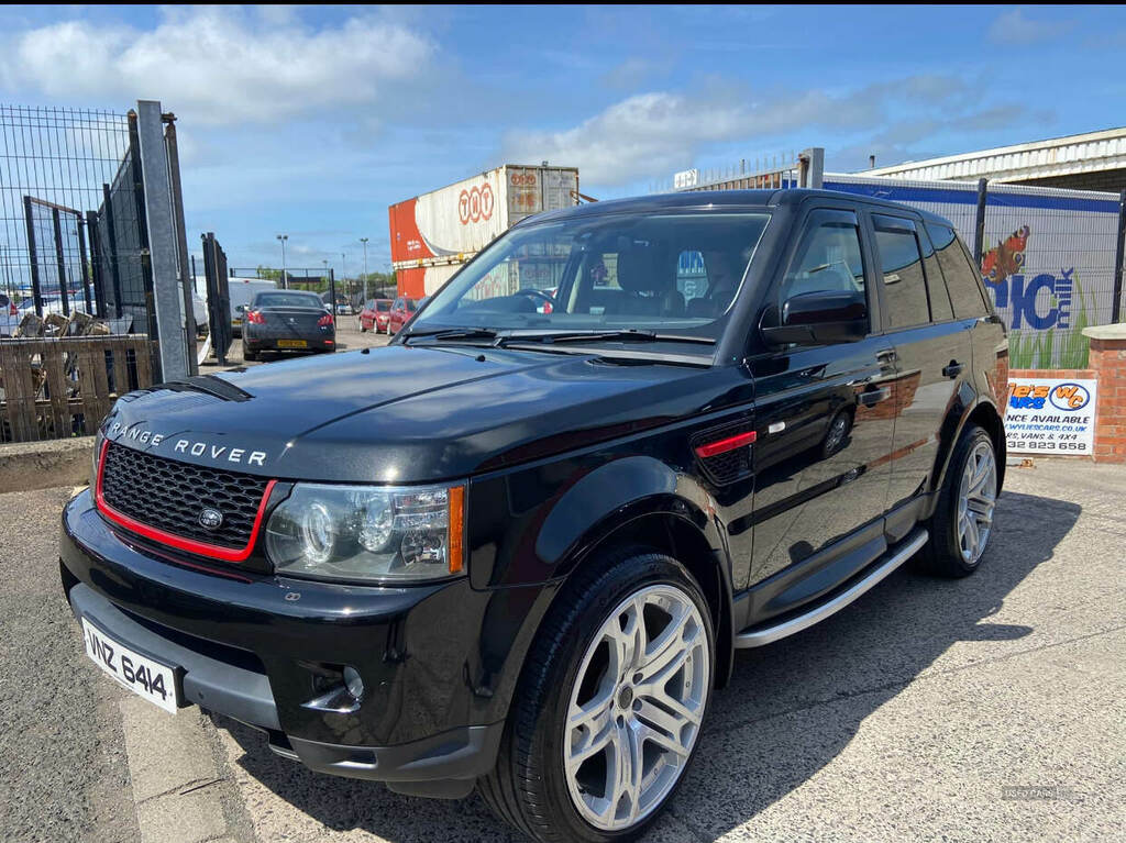 Land Rover Range Rover Sport 3.0 Tdv6 Hse Commandshift VNZ6414 Black #2