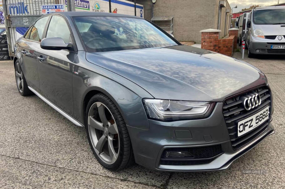 Audi A4 3.0 Tdi Quattro Black Edition S Tronic Grey