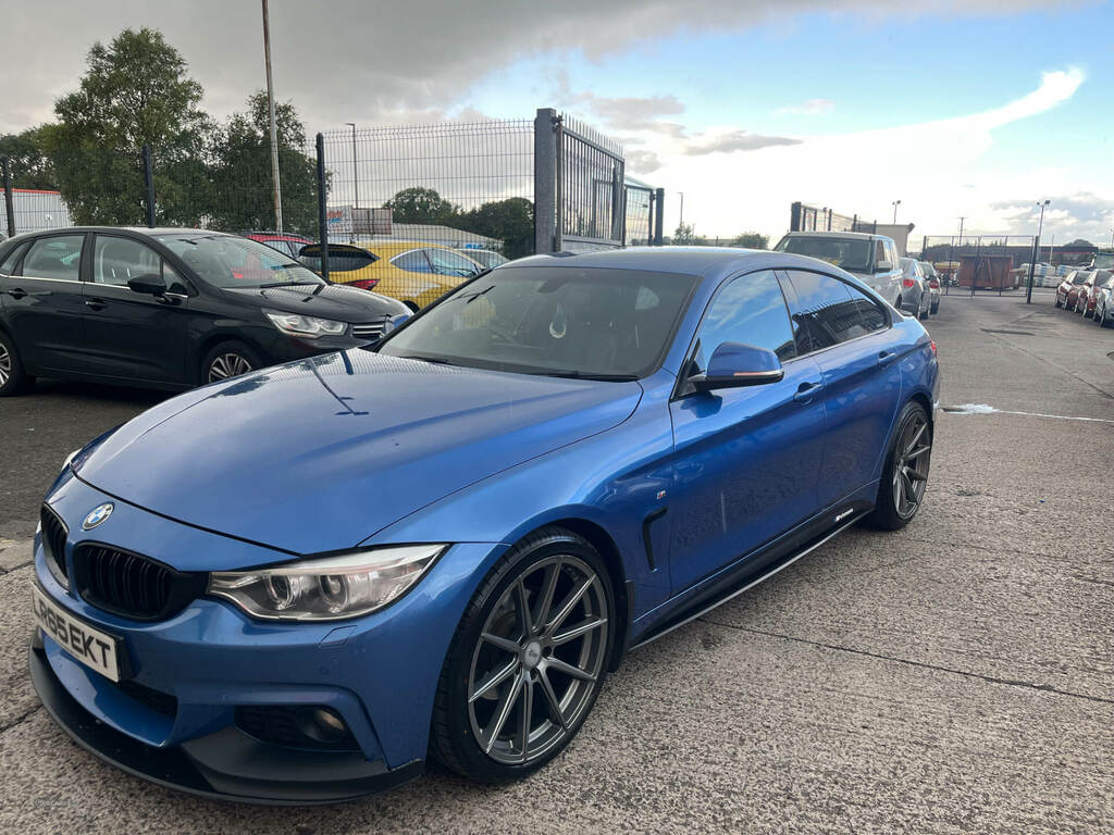BMW 4 Series 420D 190 M Sport Professional Media LR65EKT Blue #3