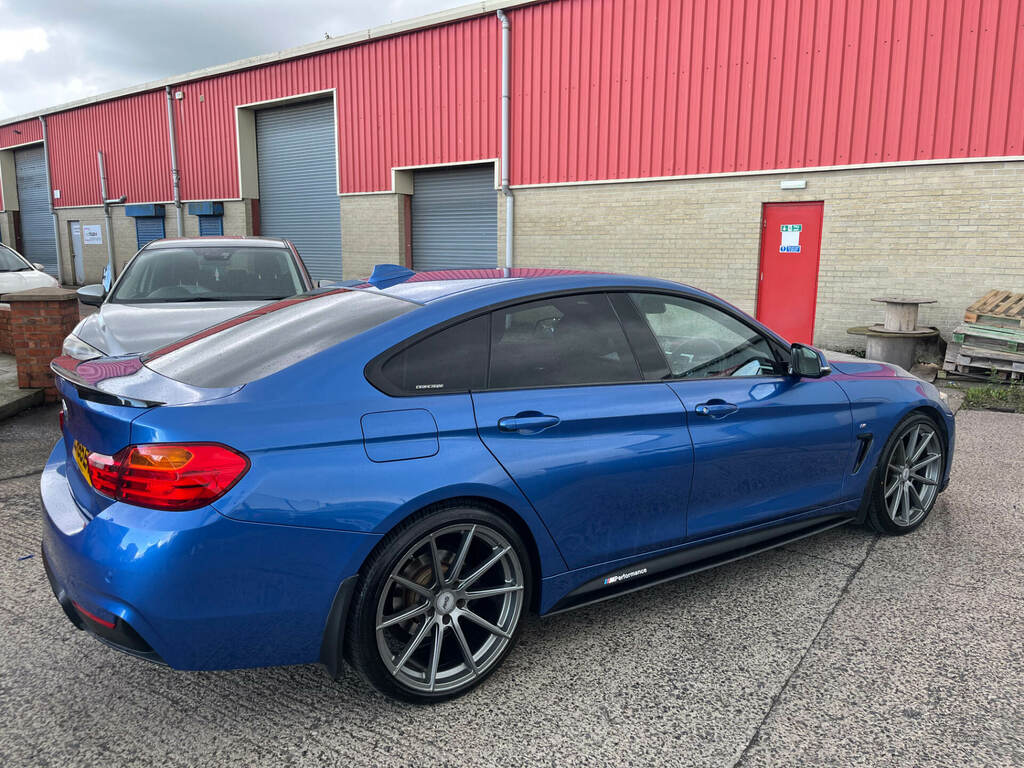 BMW 4 Series 420D 190 M Sport Professional Media LR65EKT Blue #6