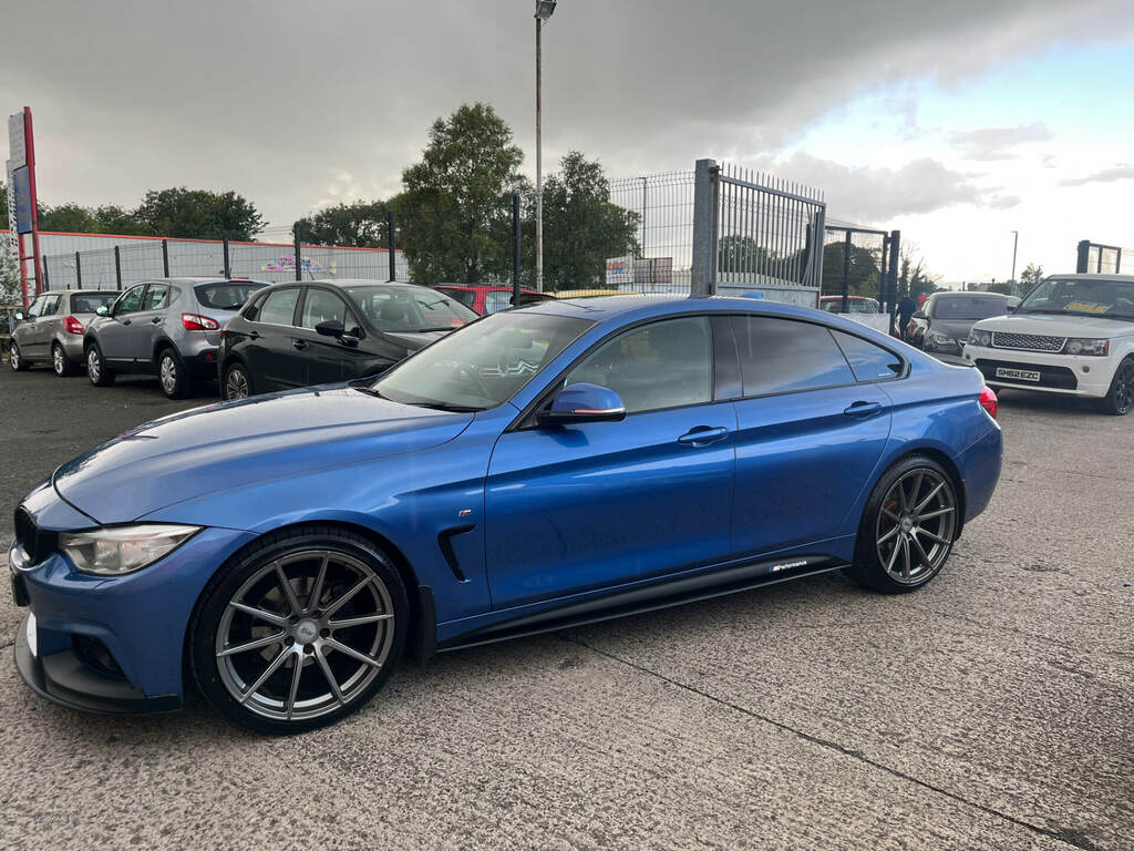 BMW 4 Series 420D 190 M Sport Professional Media LR65EKT Blue #5