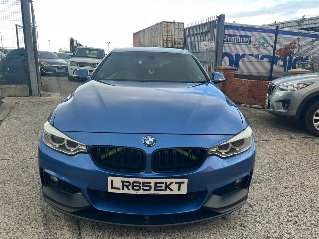 BMW 4 Series 420D 190 M Sport Professional Media LR65EKT Blue #2