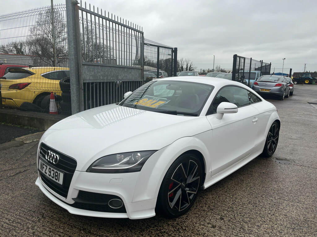 Audi TT 1.8T Fsi S Line S Tronic NFZ9381 White #3