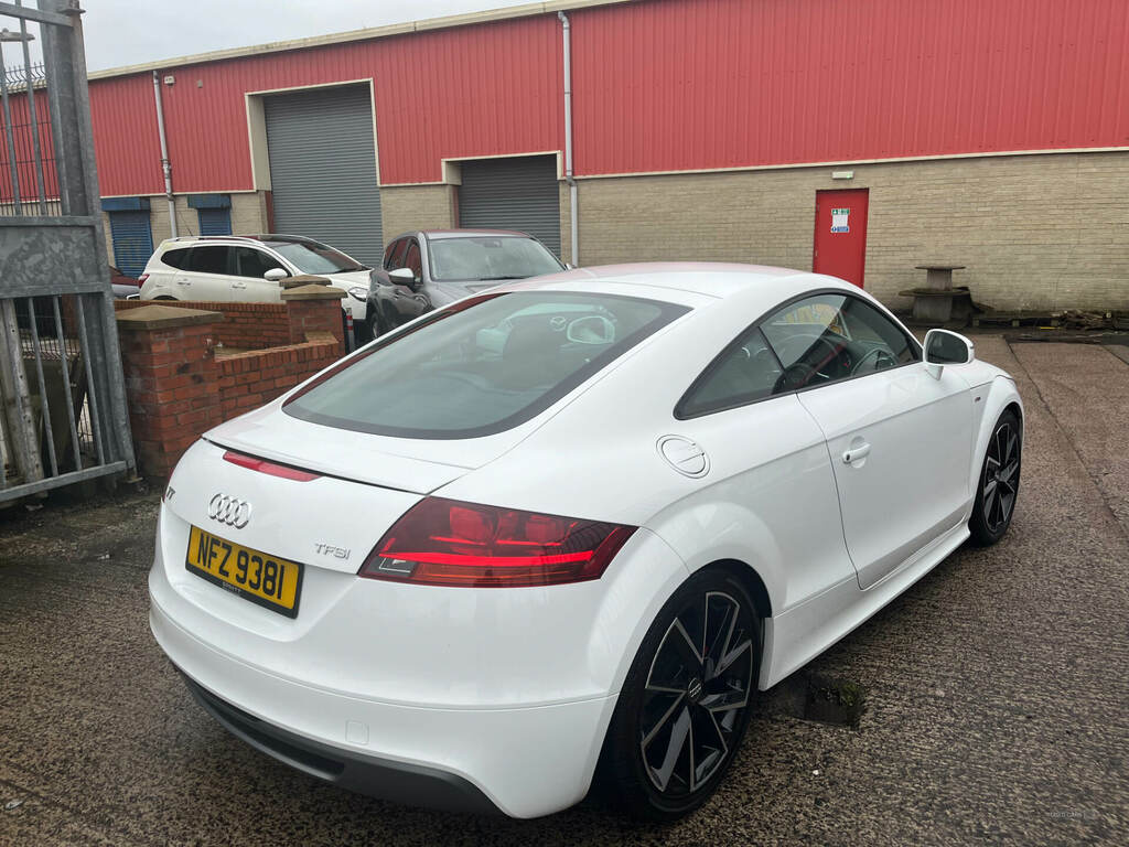 Audi TT 1.8T Fsi S Line S Tronic NFZ9381 White #6