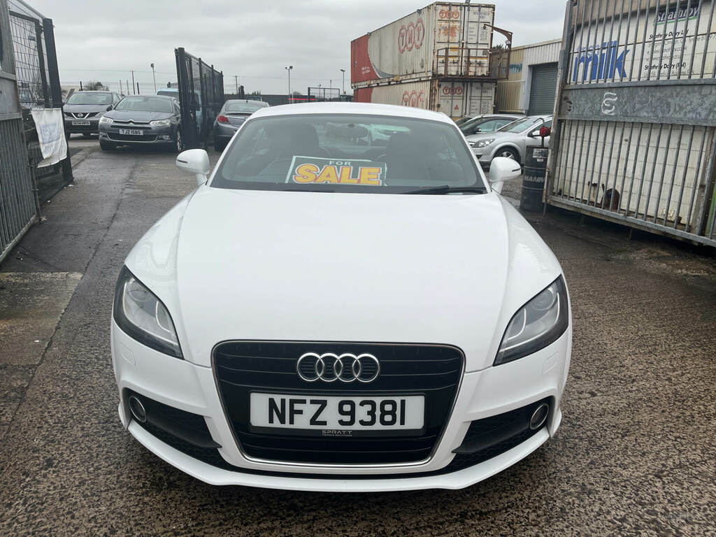 Audi TT 1.8T Fsi S Line S Tronic NFZ9381 White #2