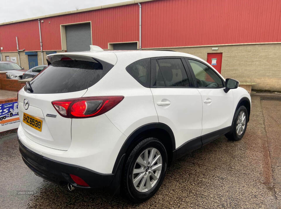 Mazda CX-5 2.2D Se-l Lux SHZ6538 White #4