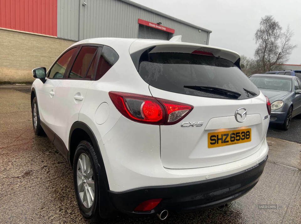 Mazda CX-5 2.2D Se-l Lux SHZ6538 White #5