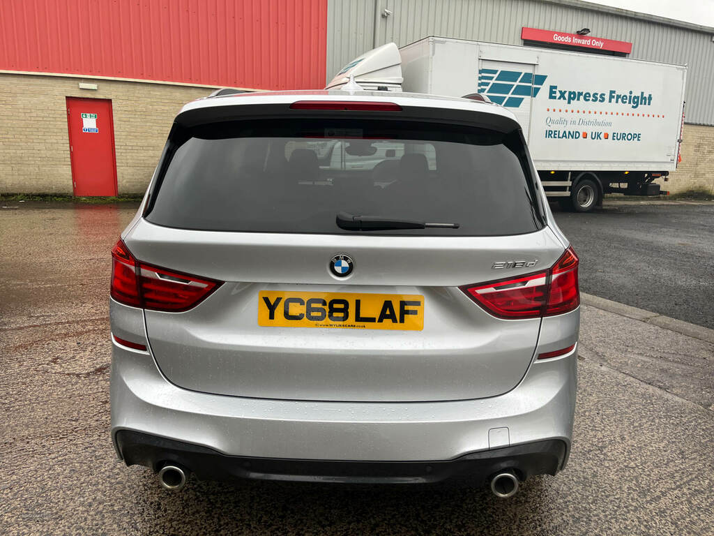 BMW 2 Series 218D M Sport Step YC68LAF Silver #4
