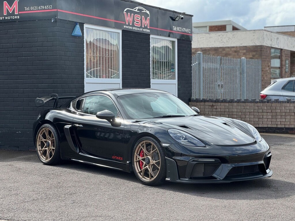 Porsche 718 Cayman 4.0 Gt4 Rs Pdk Euro 6 Ss Black #4