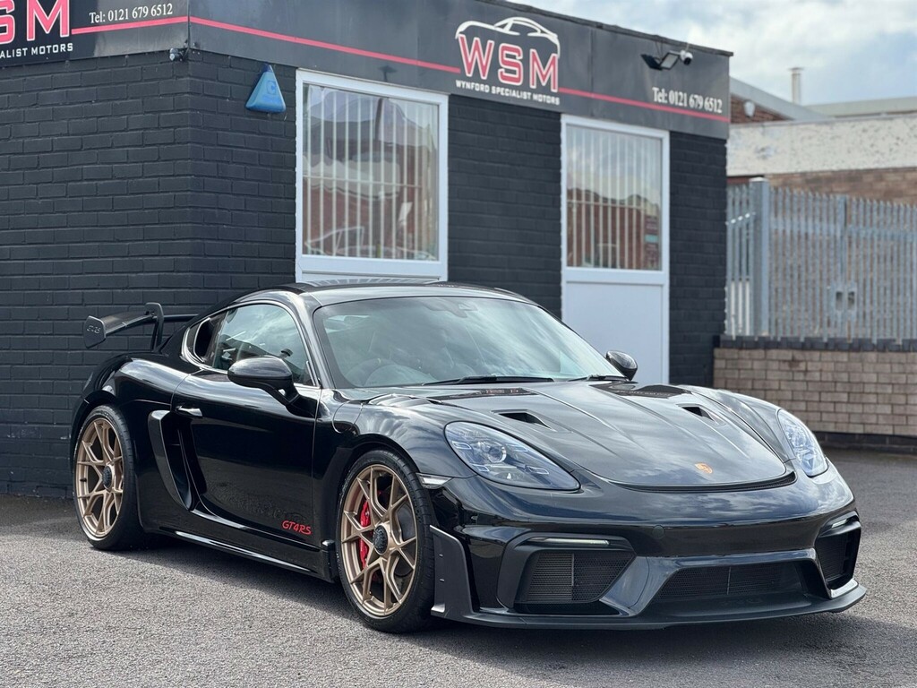 Porsche 718 Cayman 4.0 Gt4 Rs Pdk Euro 6 Ss Black