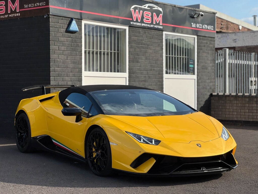Lamborghini Huracan 5.2 V10 Lp 640-4 Performante Ldf 4Wd Euro 6 Ss Yellow