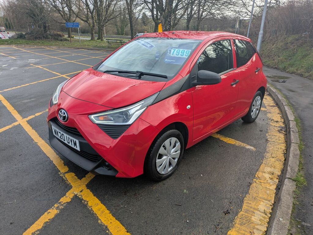 Toyota Aygo Vvt-i WK20UYM Red #3